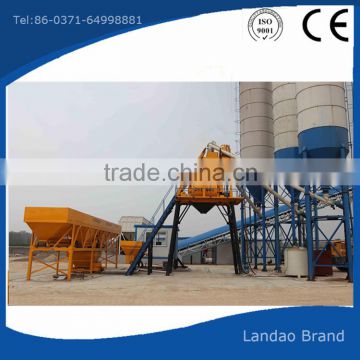 Small Concrete batching plant skip hoist type concrete batch plant for sale