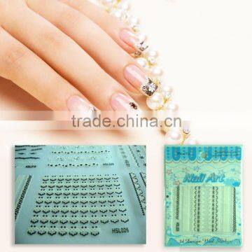 hot selling nail art sticker diy fashion nail sticker