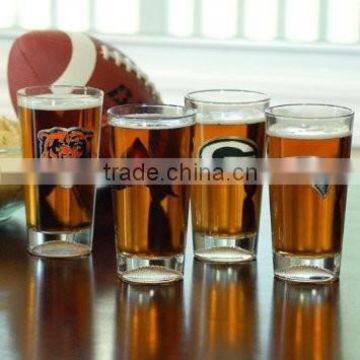 Factory Wholesale FDA Grade Colored Pint Glass Pub Glass Set photo-6