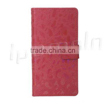 Brown Leather Wallet Case for Blackberry Leap Case photo-2
