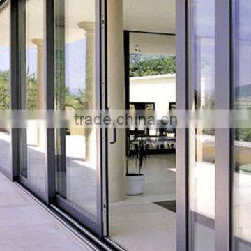 Commercial aluminum glazing hanging sliding doors