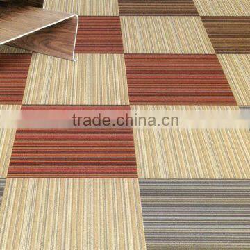 Removable commercial carpet tiles 50x50 anti-fire office tiles