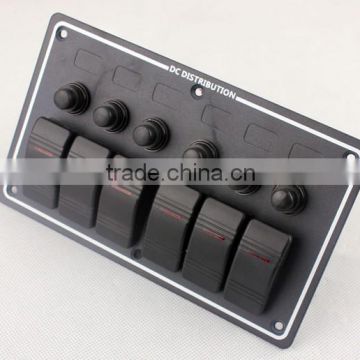 5 / 6 /8 gang rocker switch cover Circuit Breaker Cover