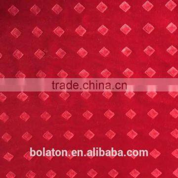 Top Quality Red Wedding Dress KS Velvet With Emboss Square Design photo-4