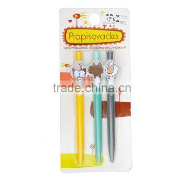 Lovely animal cartoon shape pens for children or gifts promotion