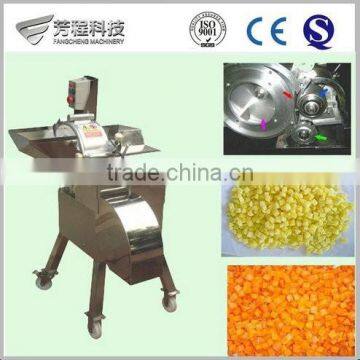 Good Efficient Big Output 800-1000kg/h Stainless Steel Automatic Root Stem Onions Cutter Machine