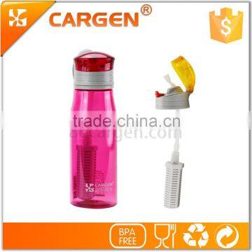 2015 innovative products alkaline filter plastic water bottle