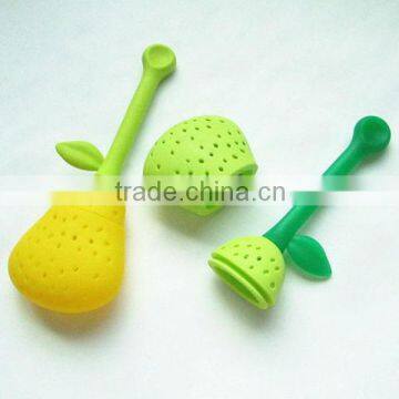 Cheap best sell silicone tea infuser novelty