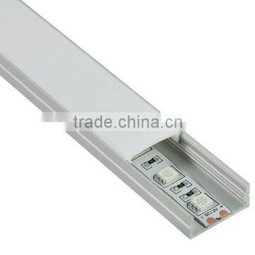 China reliable factory recessed wall aluminium led profile for surface mounting