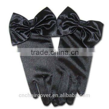 High Quality Satin Gloves For Women photo-3