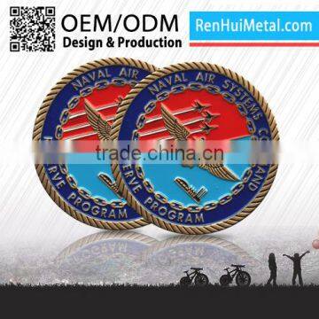 2016 Cheap custom aluminum coin