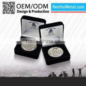 Hot popular Black oem/odm Velvet coin box