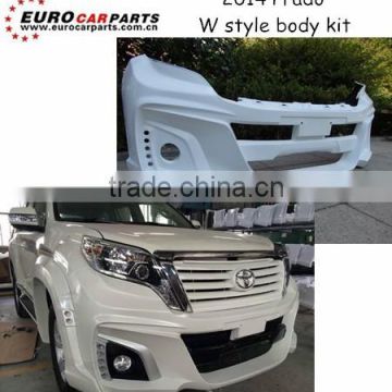 High quality PP 2015 Land cruiser FJ150 Prado Black Bison Wd design front bumper body kit for 2015 Land Cruiser FJ150