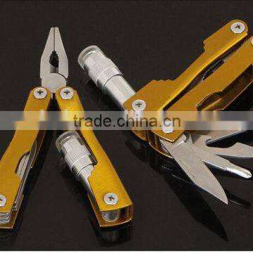 OEM multi-function combination pliers with LED light