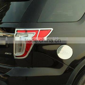 tail lamp cover for ford explorer 2014, ABS with chrome tail lamp cover,explorer tail lamp cover