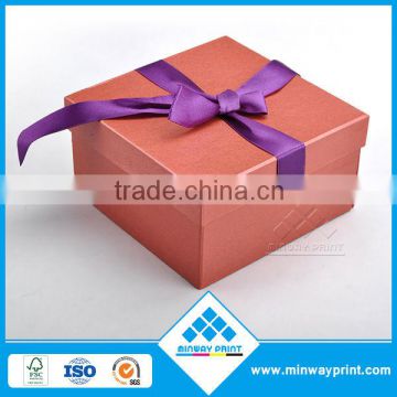 High quality paper cosmetic shoe box packaging