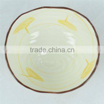 High Quality Custom Printed Decorative Ceramic Enamel Bowl