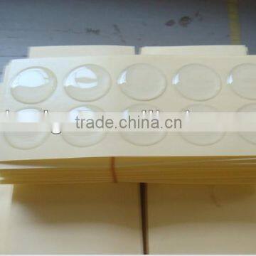 1'' Round Epoxy Sticker, Clear Epoxy Sticker; resin sticker