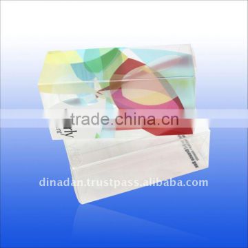 plastic PP double deck card box