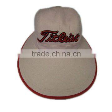 fitted female fashion embroidered sun hat cap