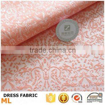 Big Jacquard Women's Suit Fabric Elastic Jacquard Elastic Cotton Fabric Women's Apparel Fabric photo-2