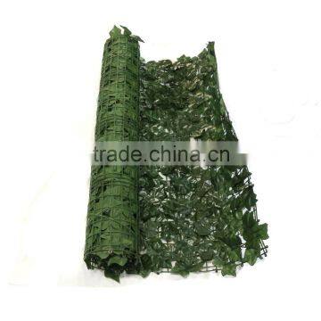 factory direct garden decoration plastic artificial leaf fence