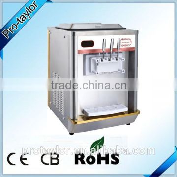 Mini Commercial Portable Ice Cream Machine With Stainless Steel Body