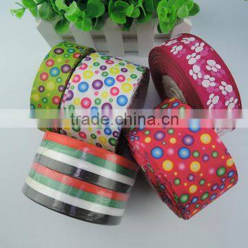 Custom 2" inch Christmas Celebrate It Ribbon Printed Polyester Satin Ribbon For DIY Bow