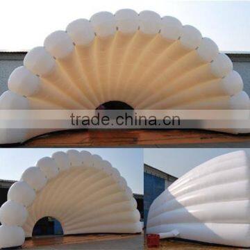 2016 Hot sale inflatable shell tent for stage cover