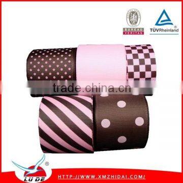 Wholesale Custom Stripe Grosgrain Ribbon photo-3
