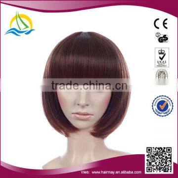 Factory price high density heat resistant short bob wig