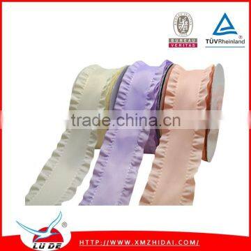 Cheap Satin Double Ruffle Ribbon photo-2