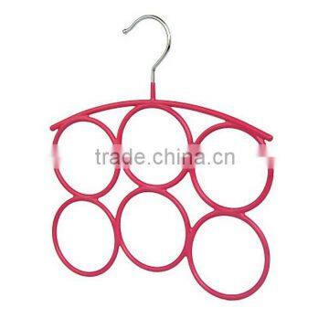 6 Circles PVC Metal Scarf Holder, Belt Collection photo-3