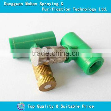 Poultry farm anti drip misting nozzle,metal fine fogging nozzle