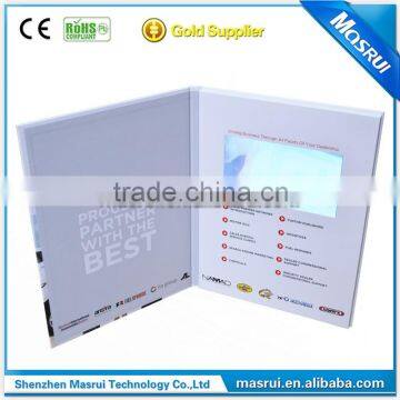 Custom Printing 4.3" 5inch 7inch TFT Screen Lcd Video Book photo-4