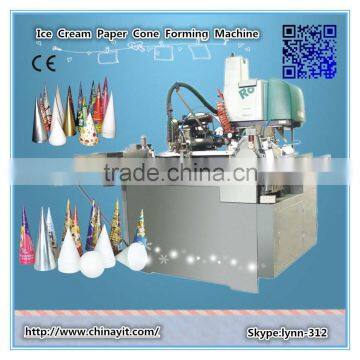 CE Auto Cup Ice Cream Paper Cone Making Machine