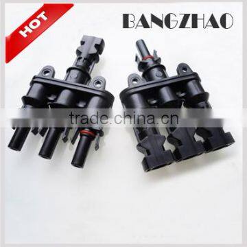 MC4 Connector Solar Panel T Branch 3 Male to 1 Female Cable Connectors