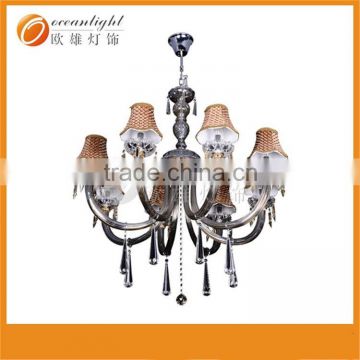 Chandelier Crystal Hotel Room Lamp,Modern Hotel Lamp OMG88624-8