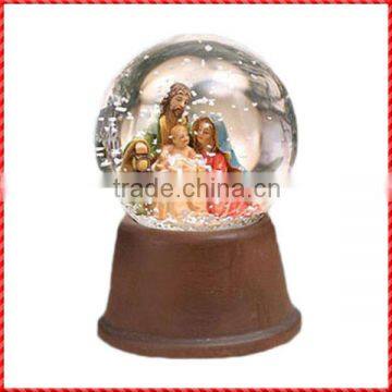 Beautiful Custom Resin Religious Inflatable Christmas Snow Ball photo-1