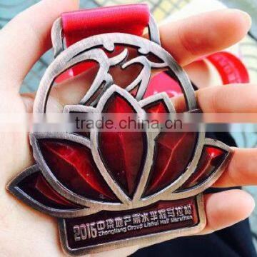 Low MOQ cheap custom marathon medal