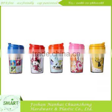 2015 New Products 600Ml Custom Printed Travel Mug