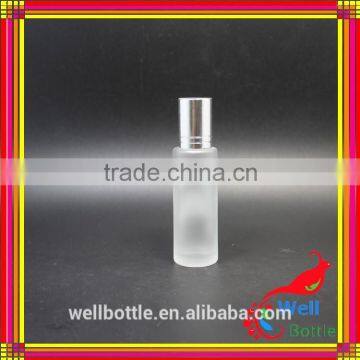 chemical products frosted glass roll on bottle with aromatherapy oil glass bottle