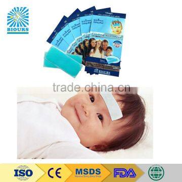 Best Sale Oem Odm Baby Health Care Fever Cooling Gel medical Pad cycling gel pad fever reduce pad cooling gel pasters