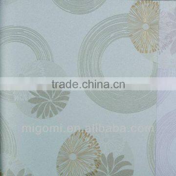 Korea glitter pvc wallpaper for home