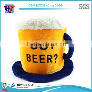 cheap wholesale selling halloween hat beer cap bottle carnival hats