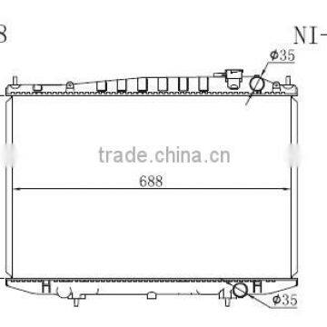 Auto Spare Parts Car for Aluminum Radiator for Nissen Auto Engine Motorcycles photo-3