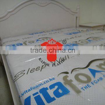 Printed pvc plastic film for mattress packaging