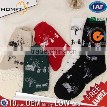 Korea style street fashion leisure young girl cotton socks