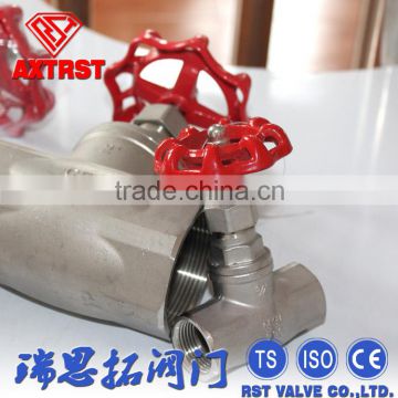 Low Price Threaded WCB Stainless Steel Globe Valve