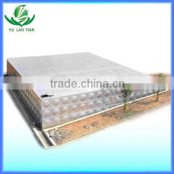 Intelligent sectional panel water storage tank